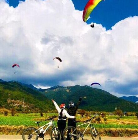 Trek Camp and Paragliding Tour on scooty or Bike