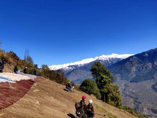 Kullu Manali Paragliding at Dobhi 98822 97222 Himachal Pradesh